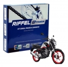 Kit Relação Transmissão Moto Honda Cg 160 Titan 2015 em diante Riffel